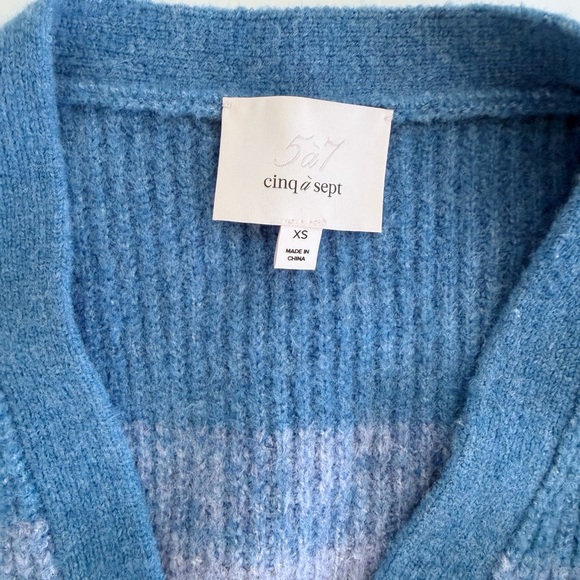 Cinq à Sept Kensley Striped Cardigan size XS - Picture 2 of 4